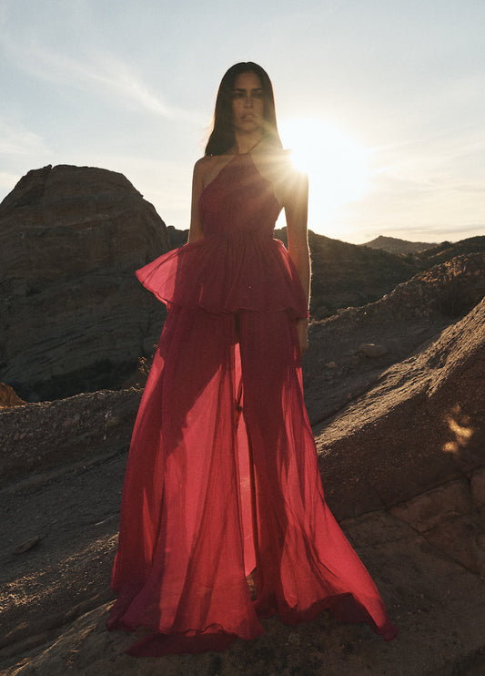 CHRYSALIS SILK GOWN