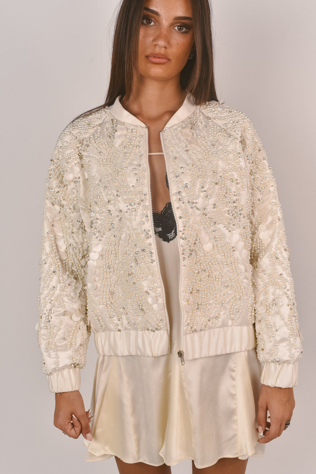 PEARL BOMBER JACKET