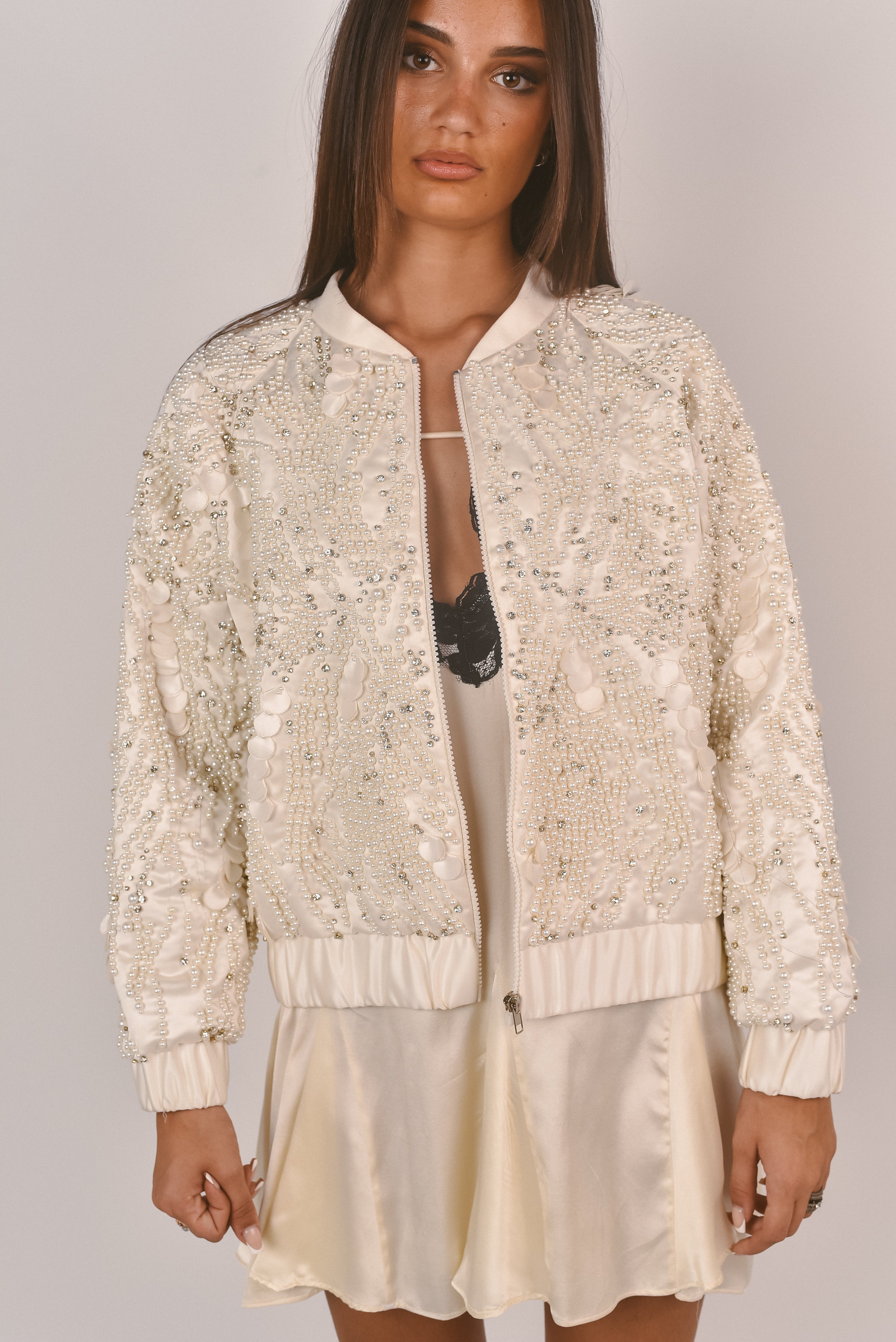 PEARL BOMBER JACKET