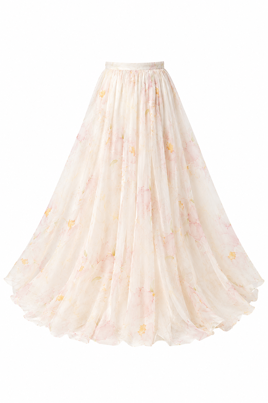 VENTEUX SILK SKIRT