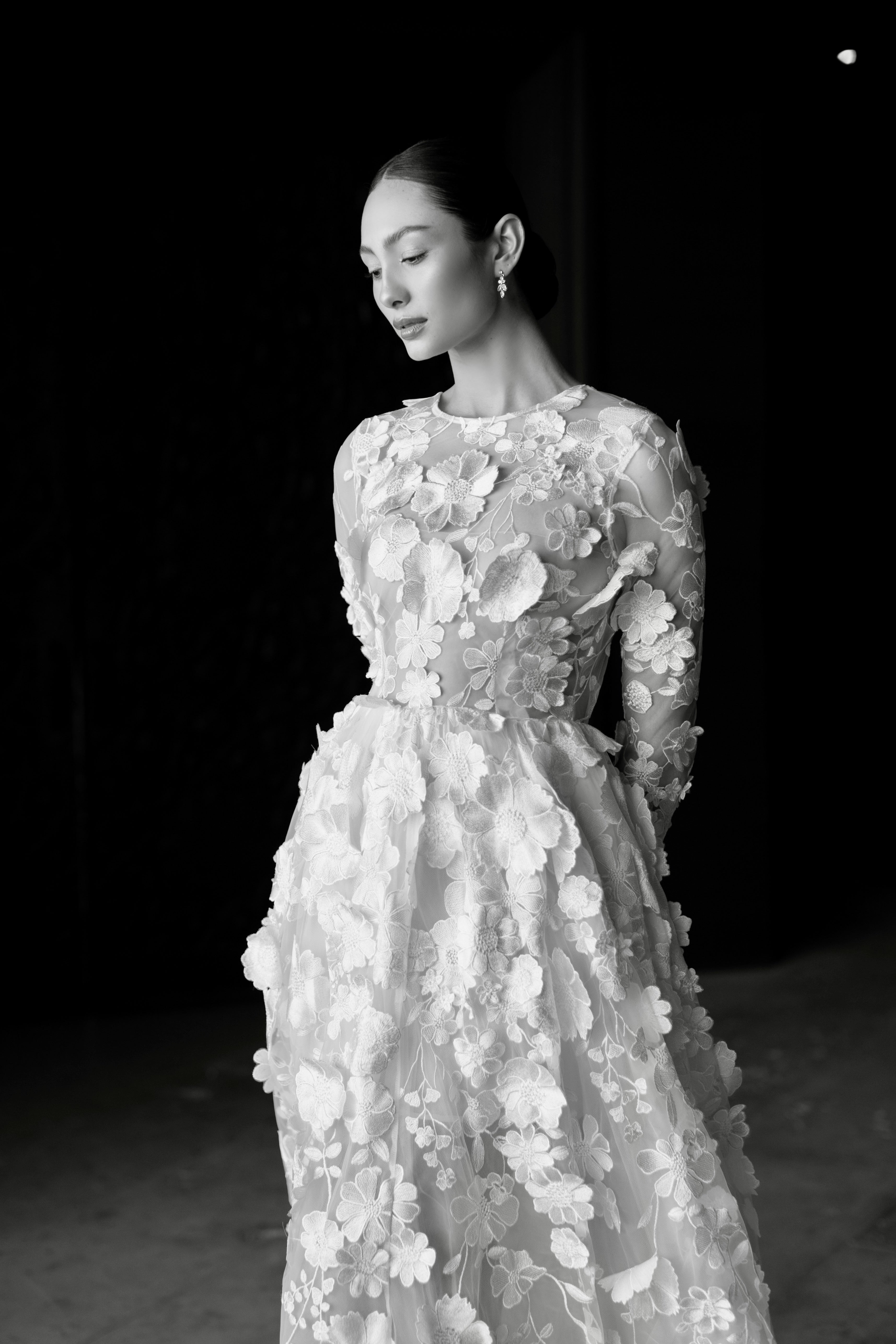 TUSCANY FLORAL GOWN SAMPLE