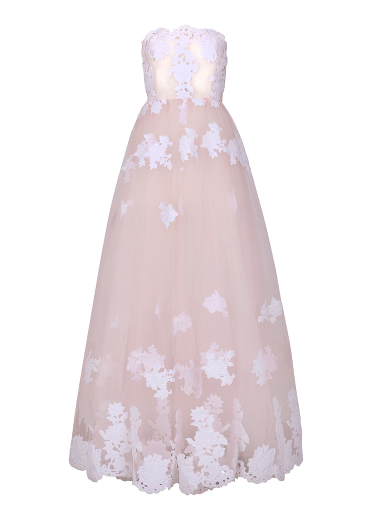 ROSE TULLE GOWN - Lurelly