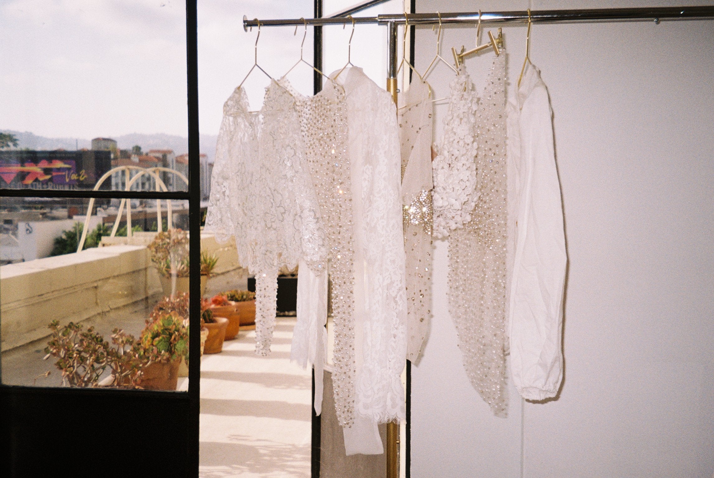 BEADED CROP TOP