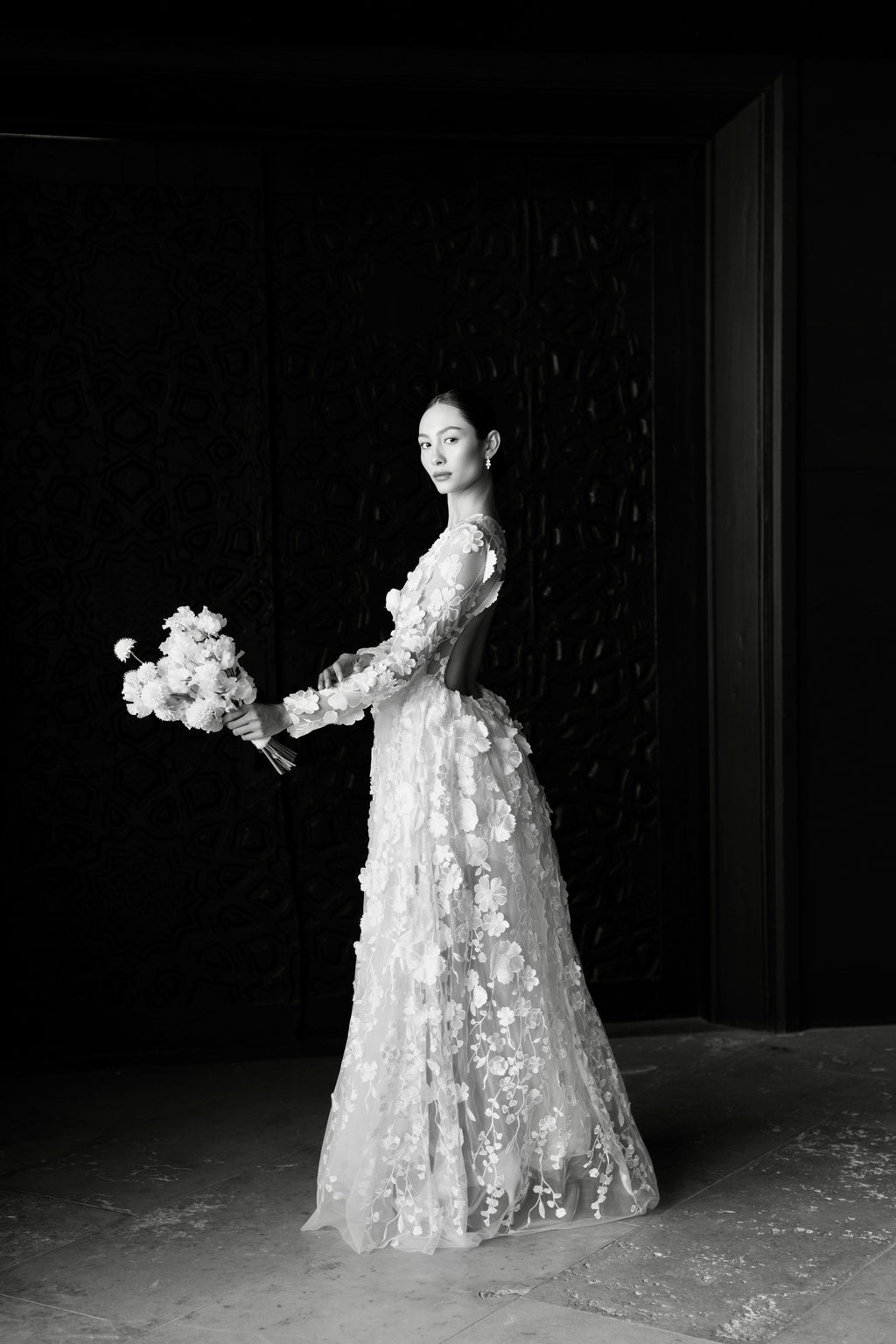 TUSCANY FLORAL GOWN SAMPLE