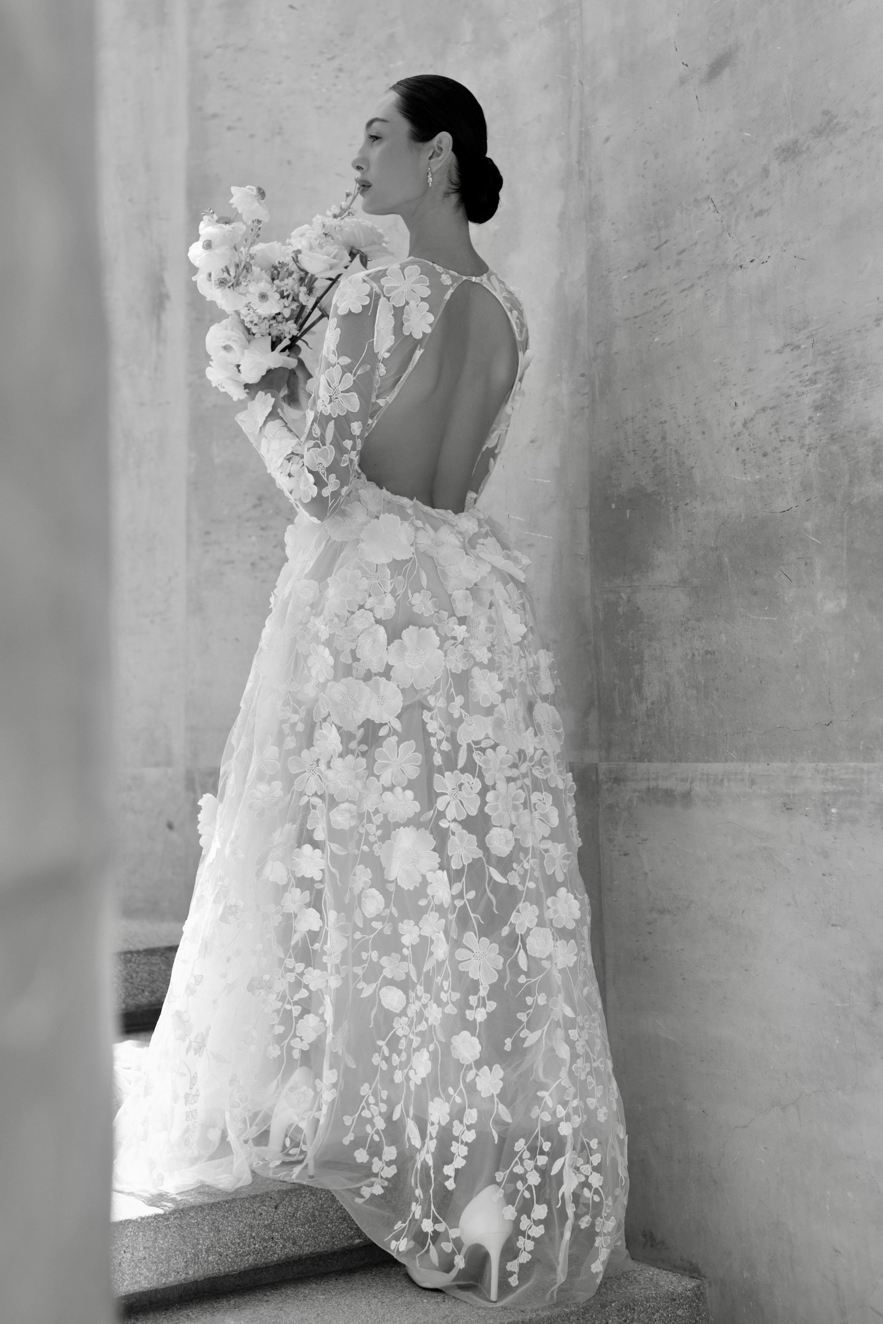 TUSCANY FLORAL GOWN SAMPLE