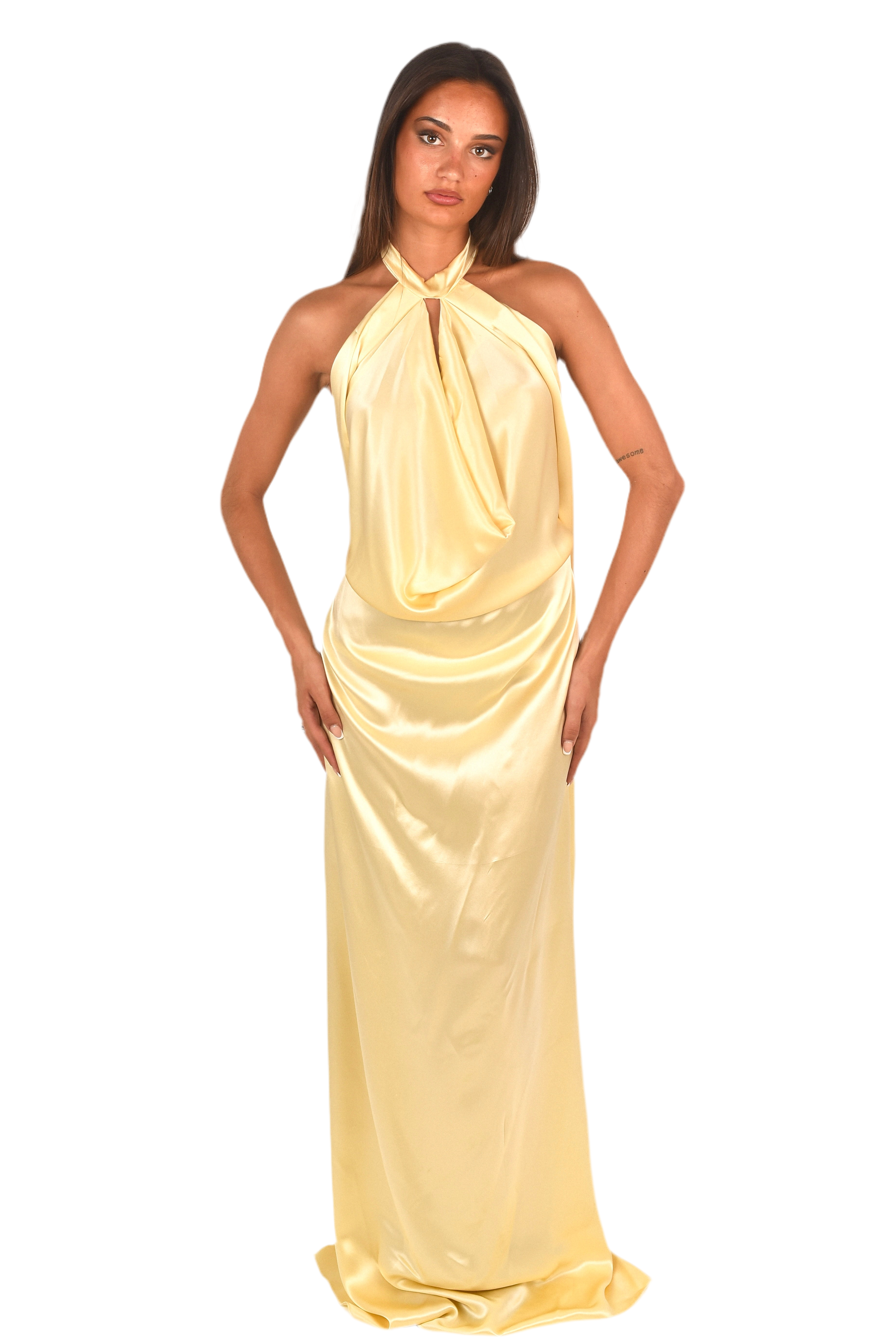 SOLSTICE SILK GOWN