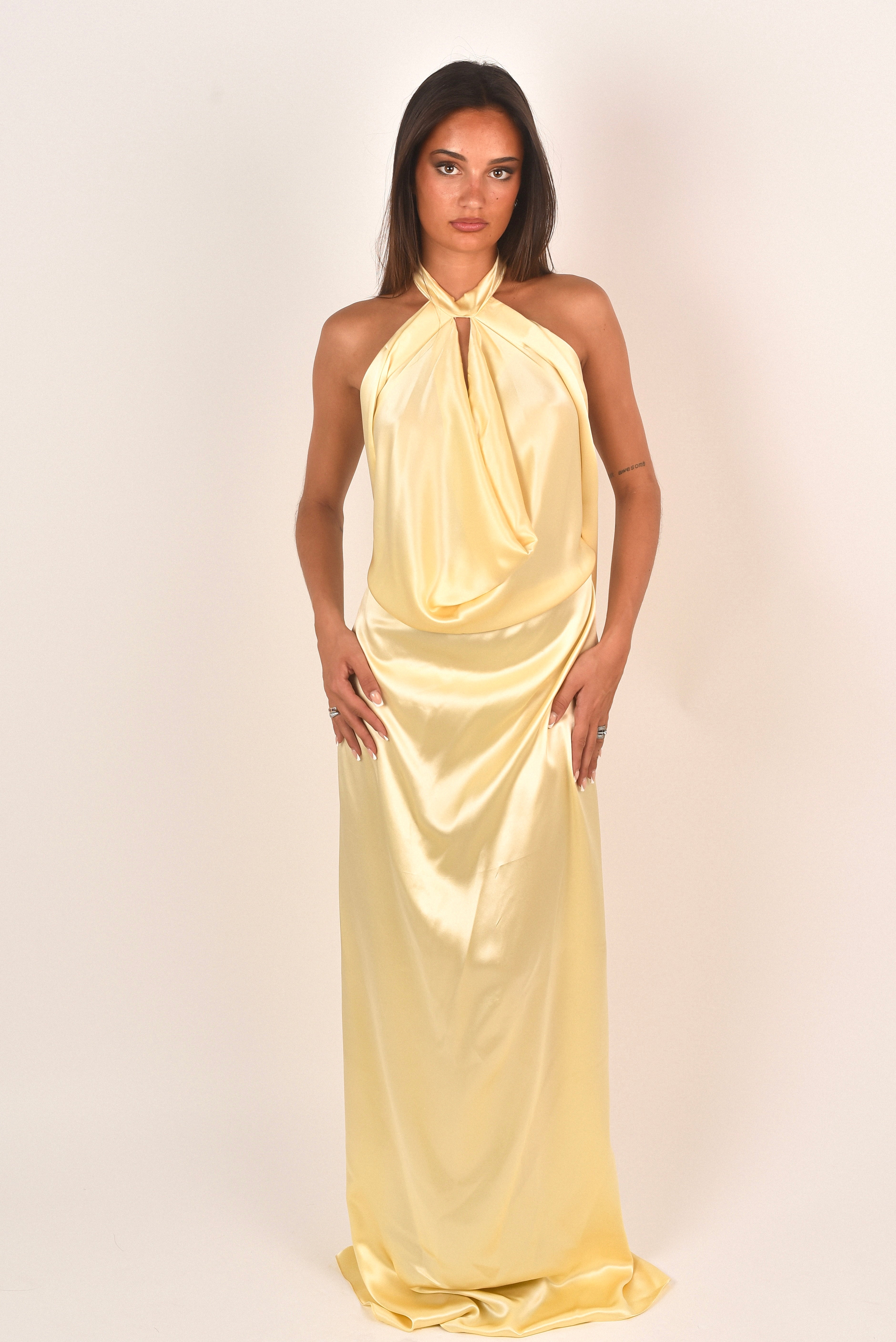 SOLSTICE SILK GOWN