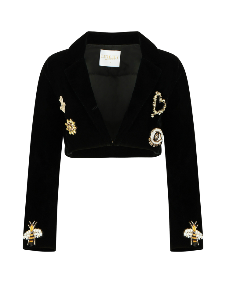 BEE CROPPED BLAZER - Lurelly