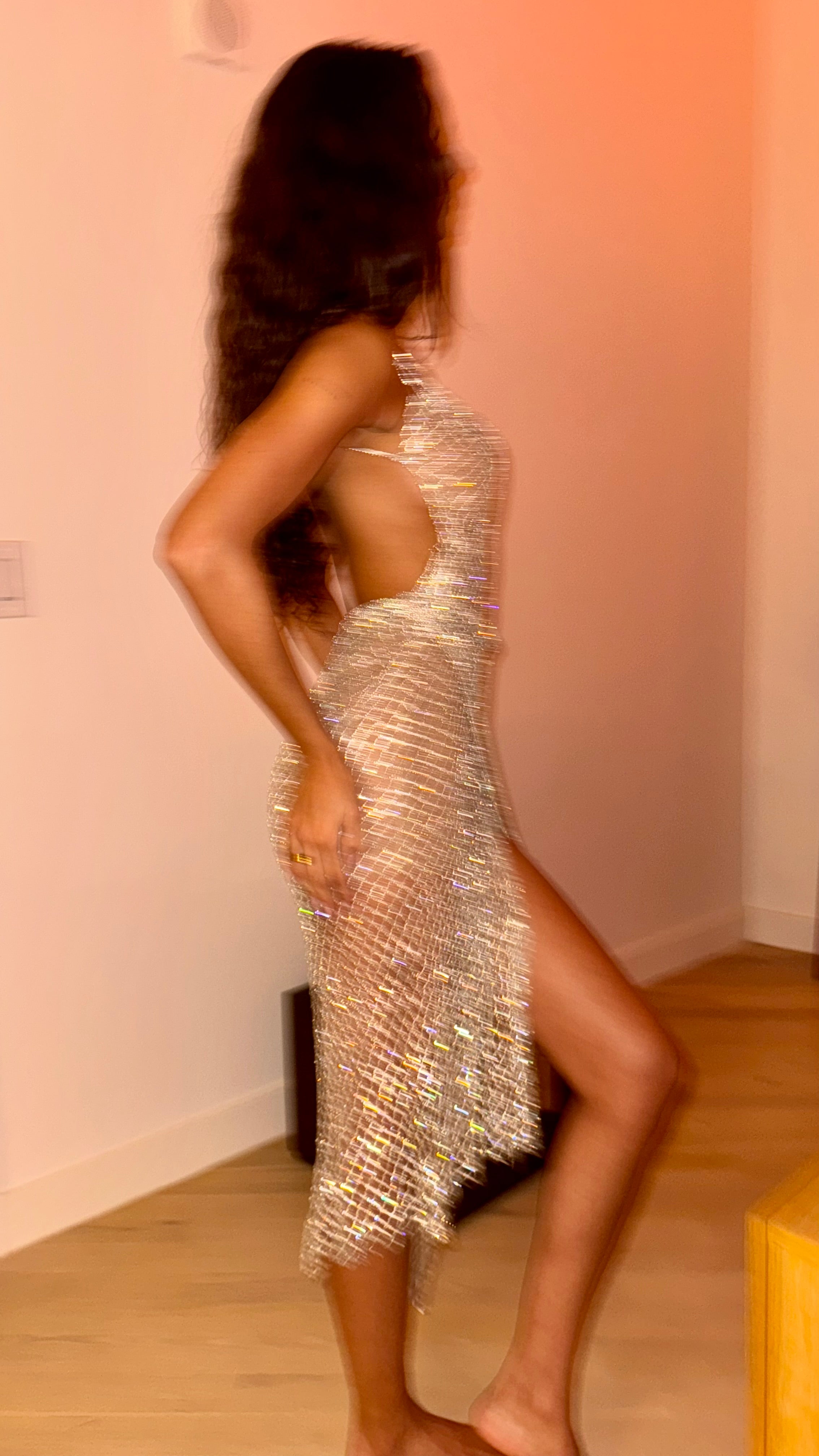 APOLLO JEWELED DRESS