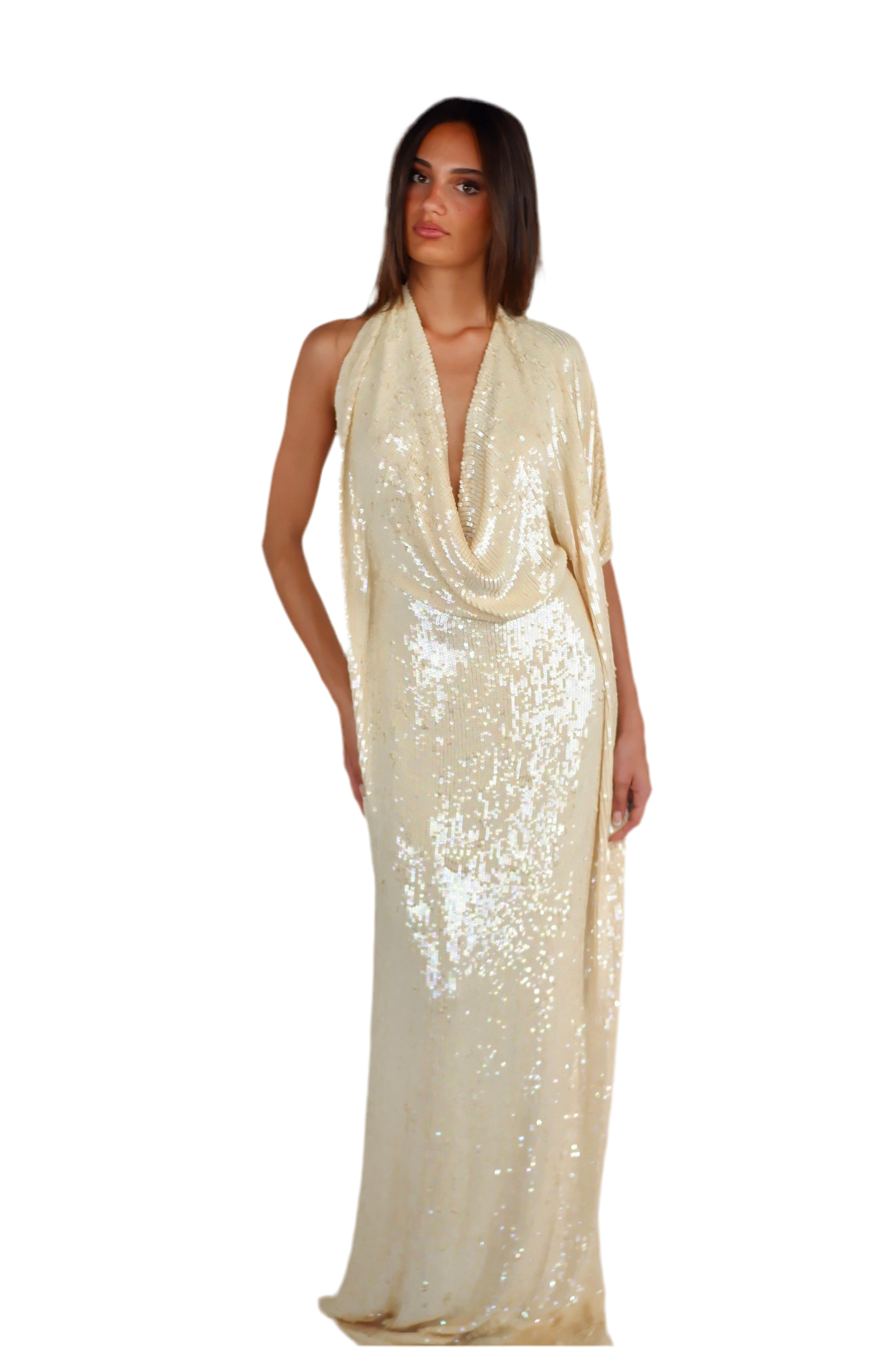 SOLEIL SEQUIN GOWN