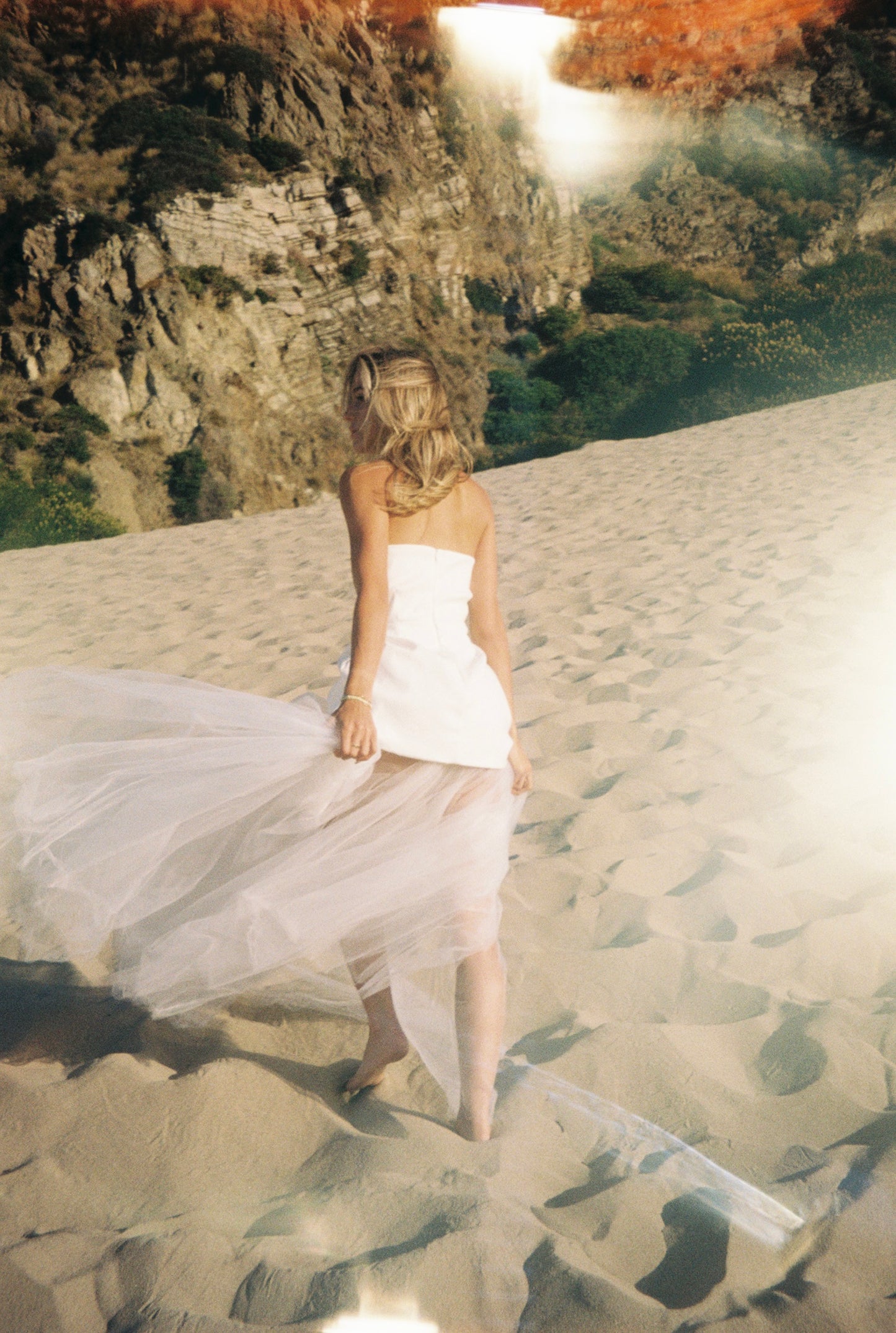 JUPITER TULLE SKIRT WHITE