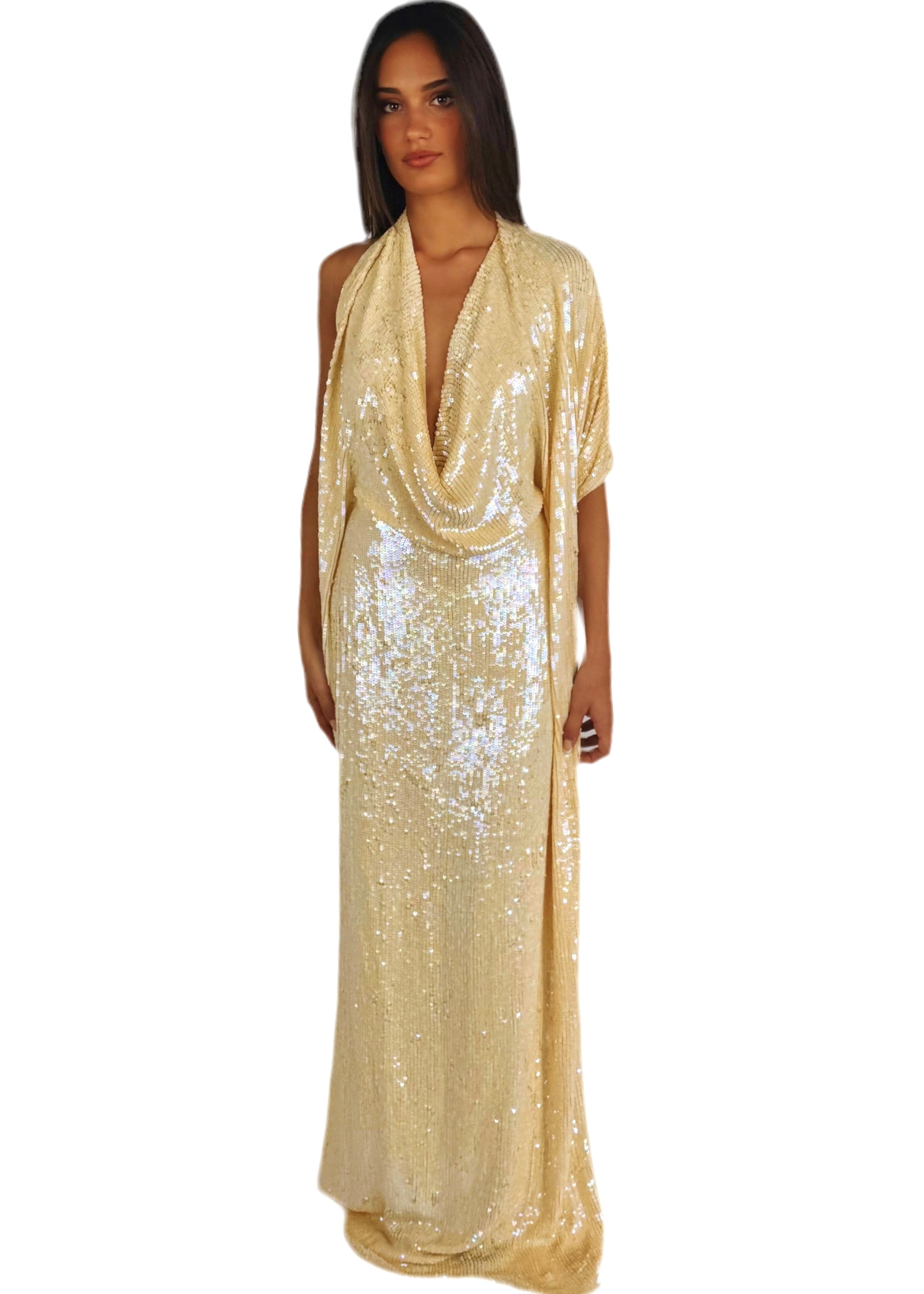 SOLEIL SEQUIN GOWN LURELLY SOLEIL SEQUIN GOWN LURELLY