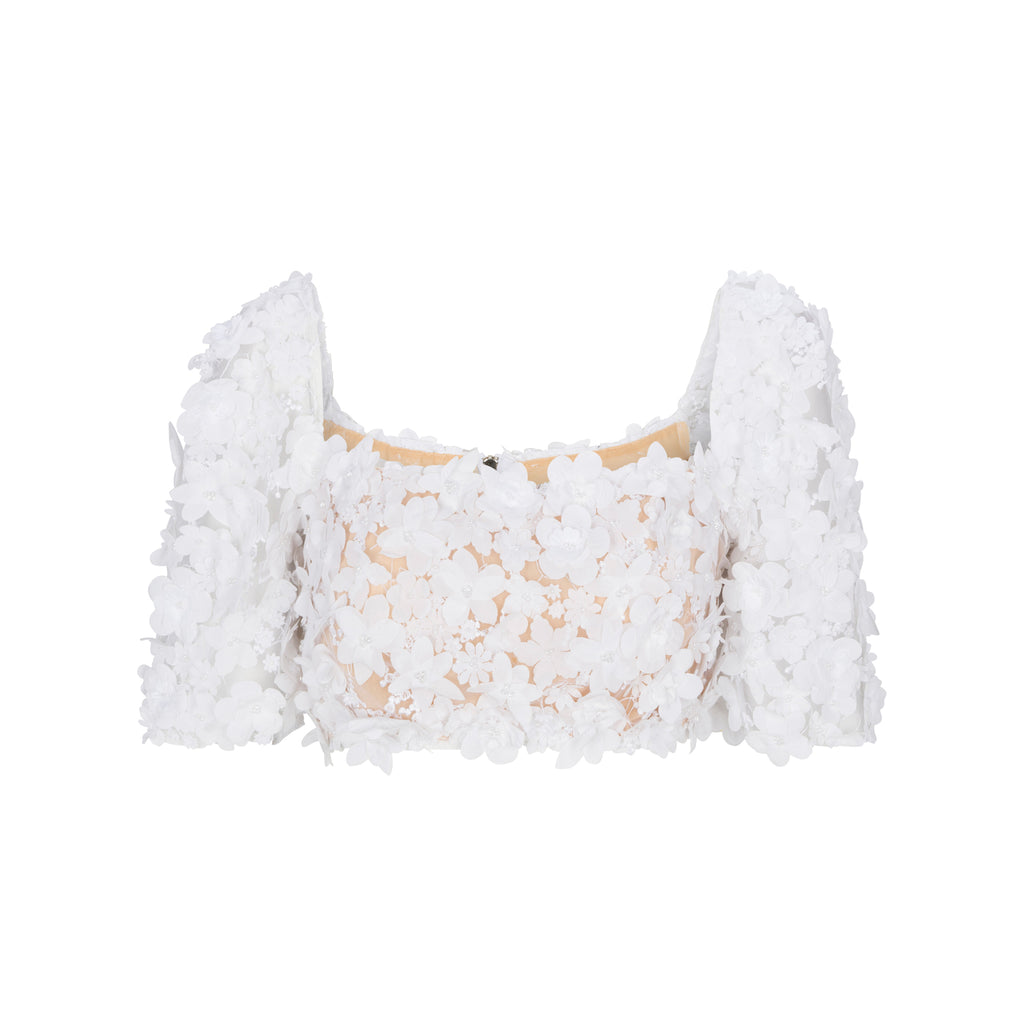 BEADED CROP TOP