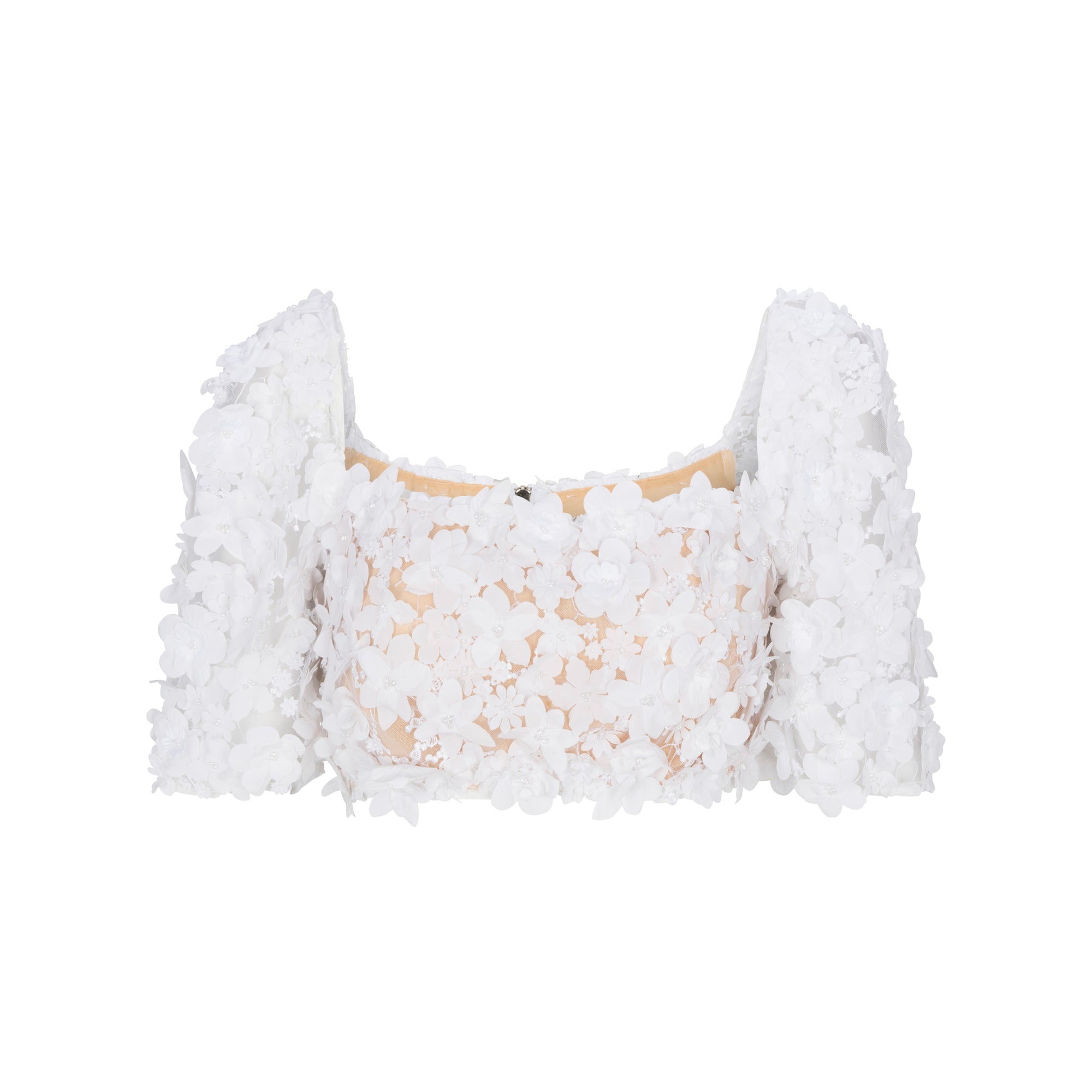 BEADED CROP TOP