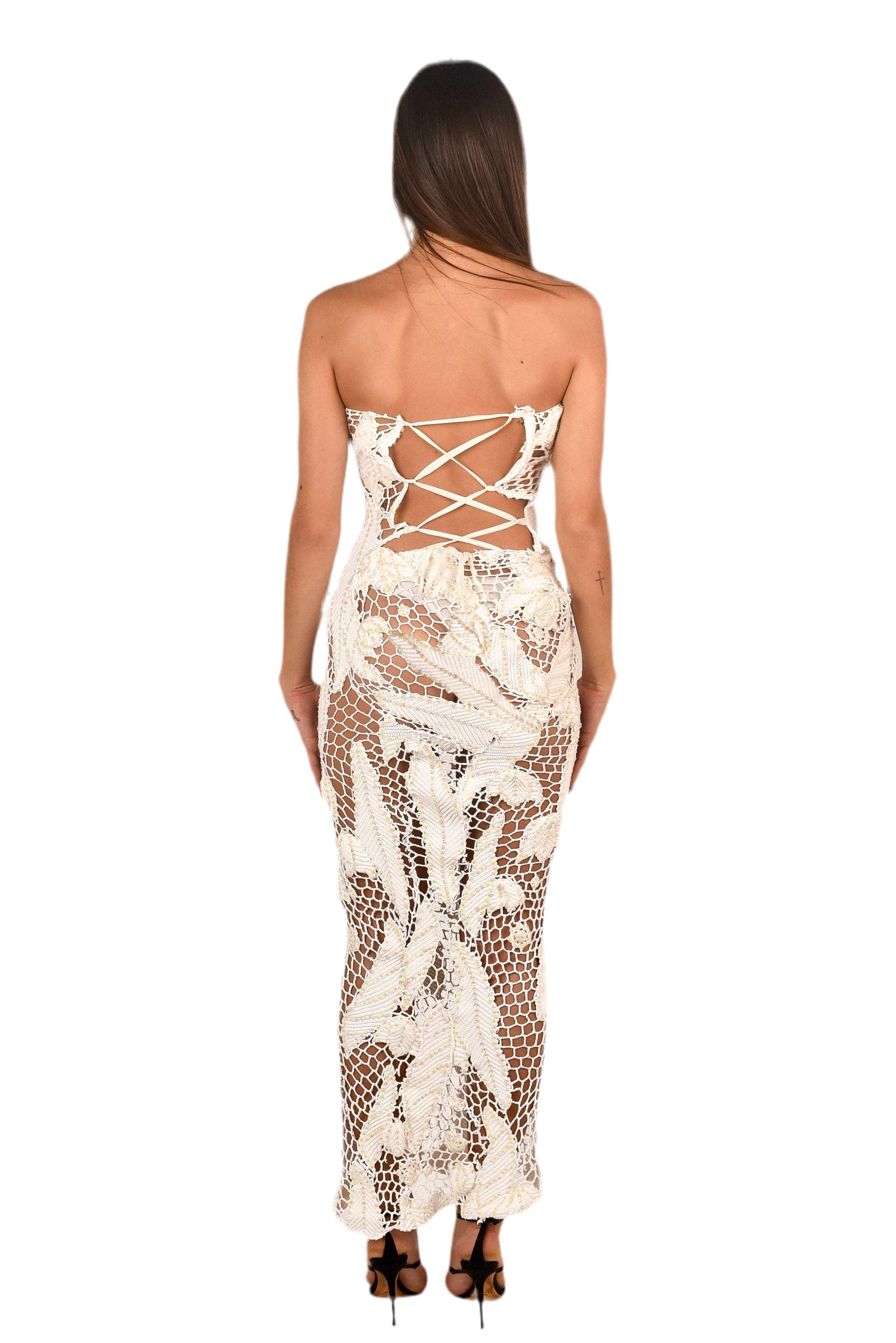 CALYPSO CROCHET DRESS