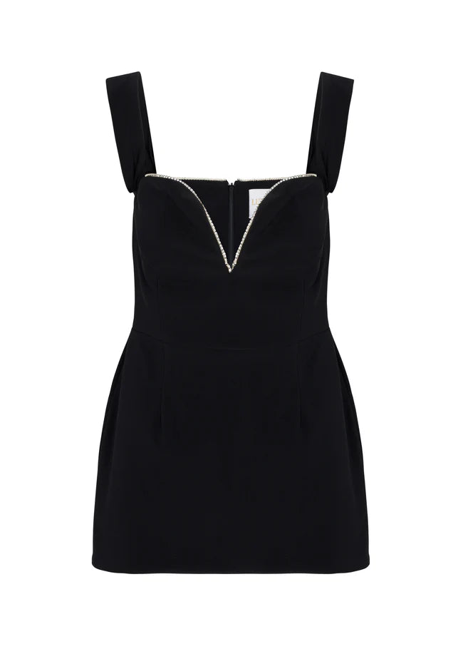 ASYMMETRIC MINI DRESS