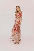 3D FLORAL GOWN