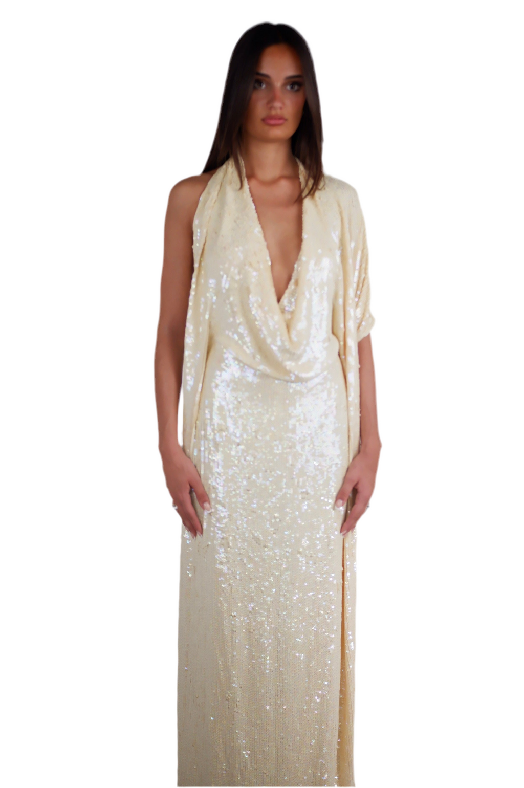 SOLEIL SEQUIN GOWN