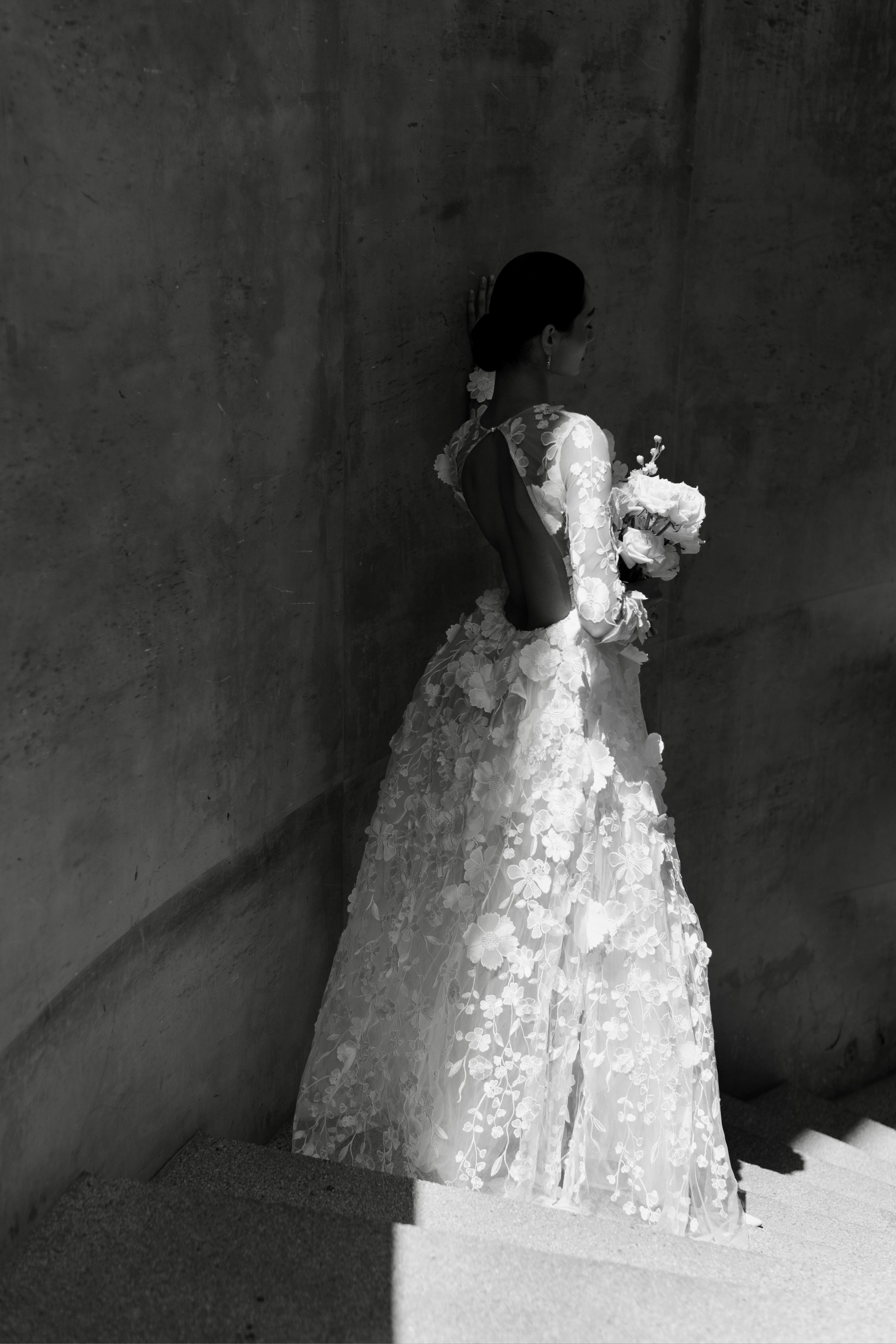 TUSCANY FLORAL GOWN SAMPLE