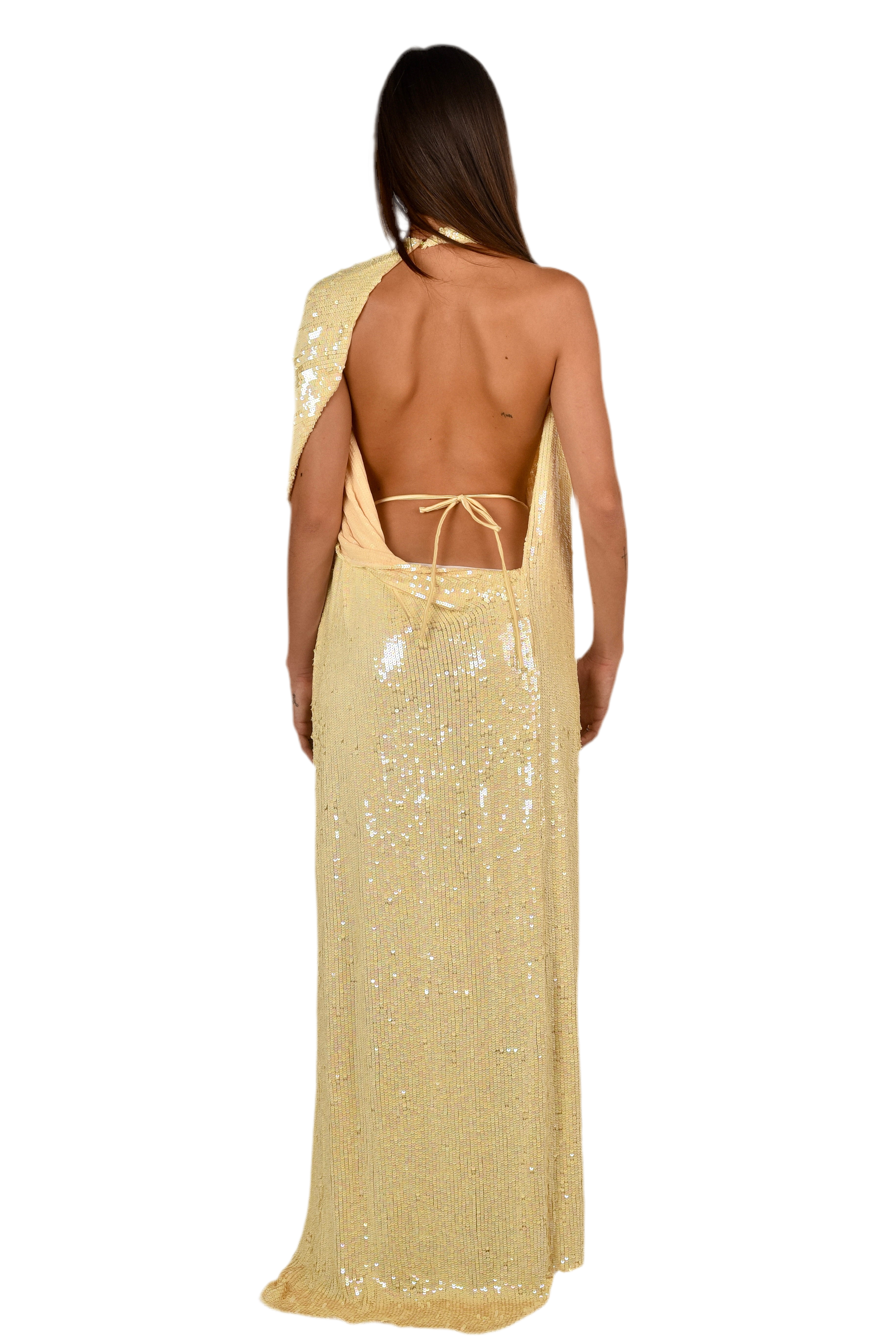 SOLEIL SEQUIN GOWN