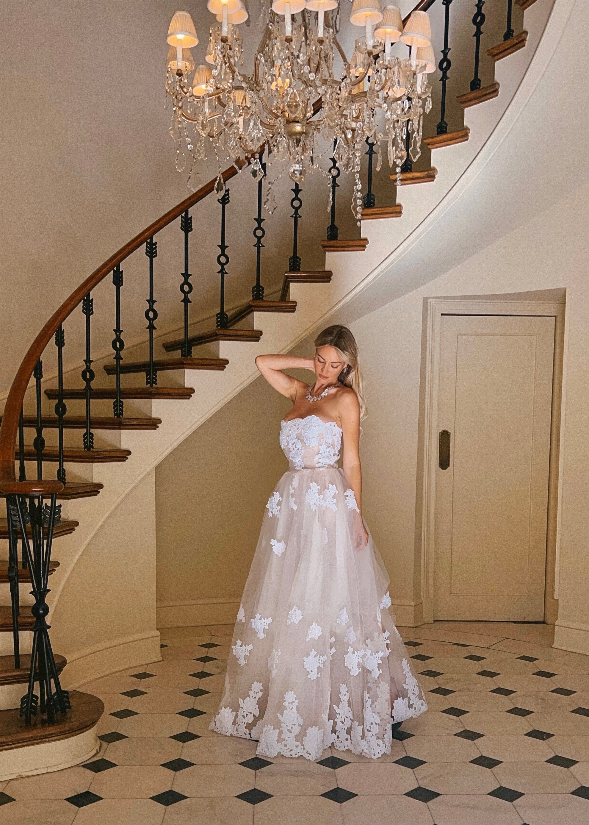 Rose Tulle Gown Rose Tulle Gown
