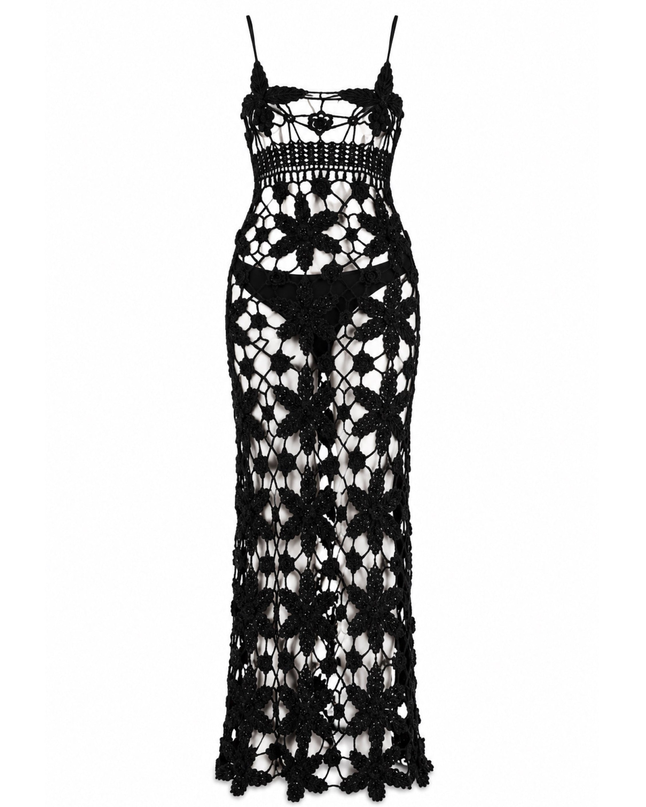 STARLIGHT CROCHET GOWN