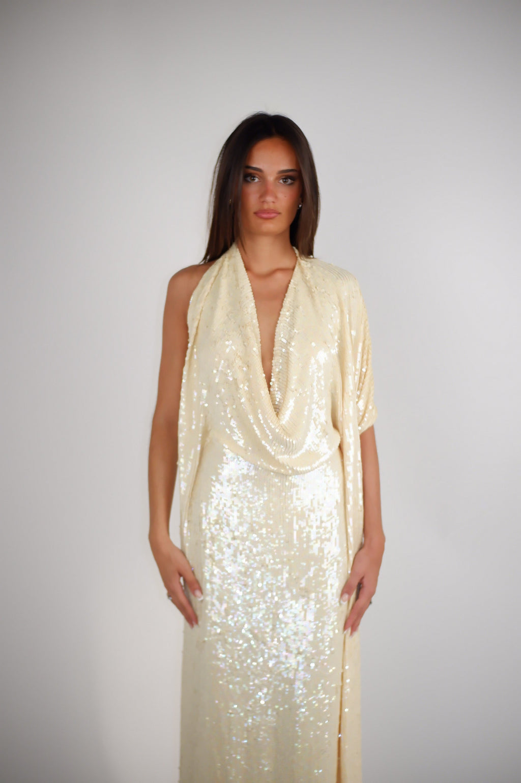 SOLEIL SEQUIN GOWN