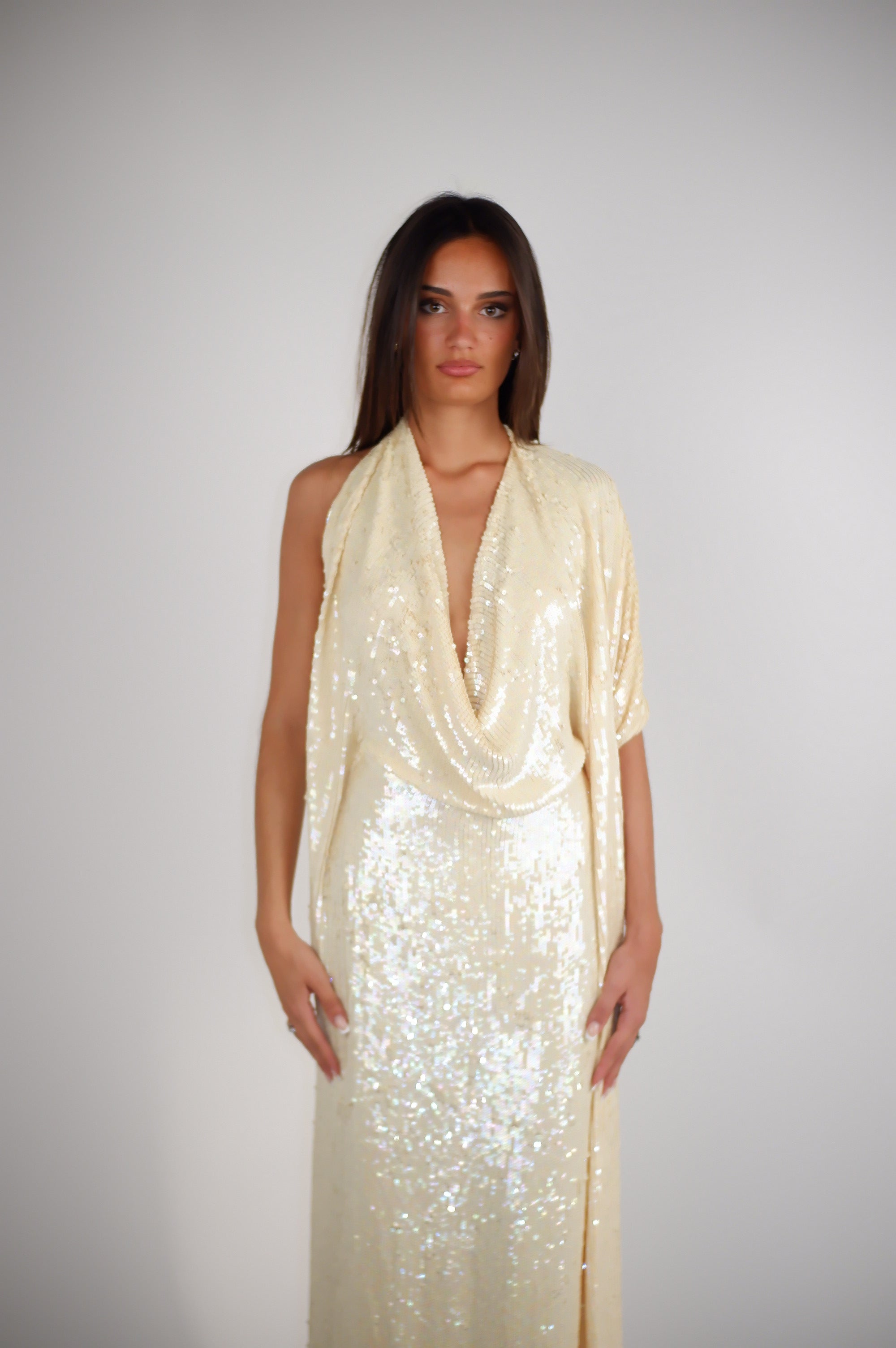 SOLEIL SEQUIN GOWN