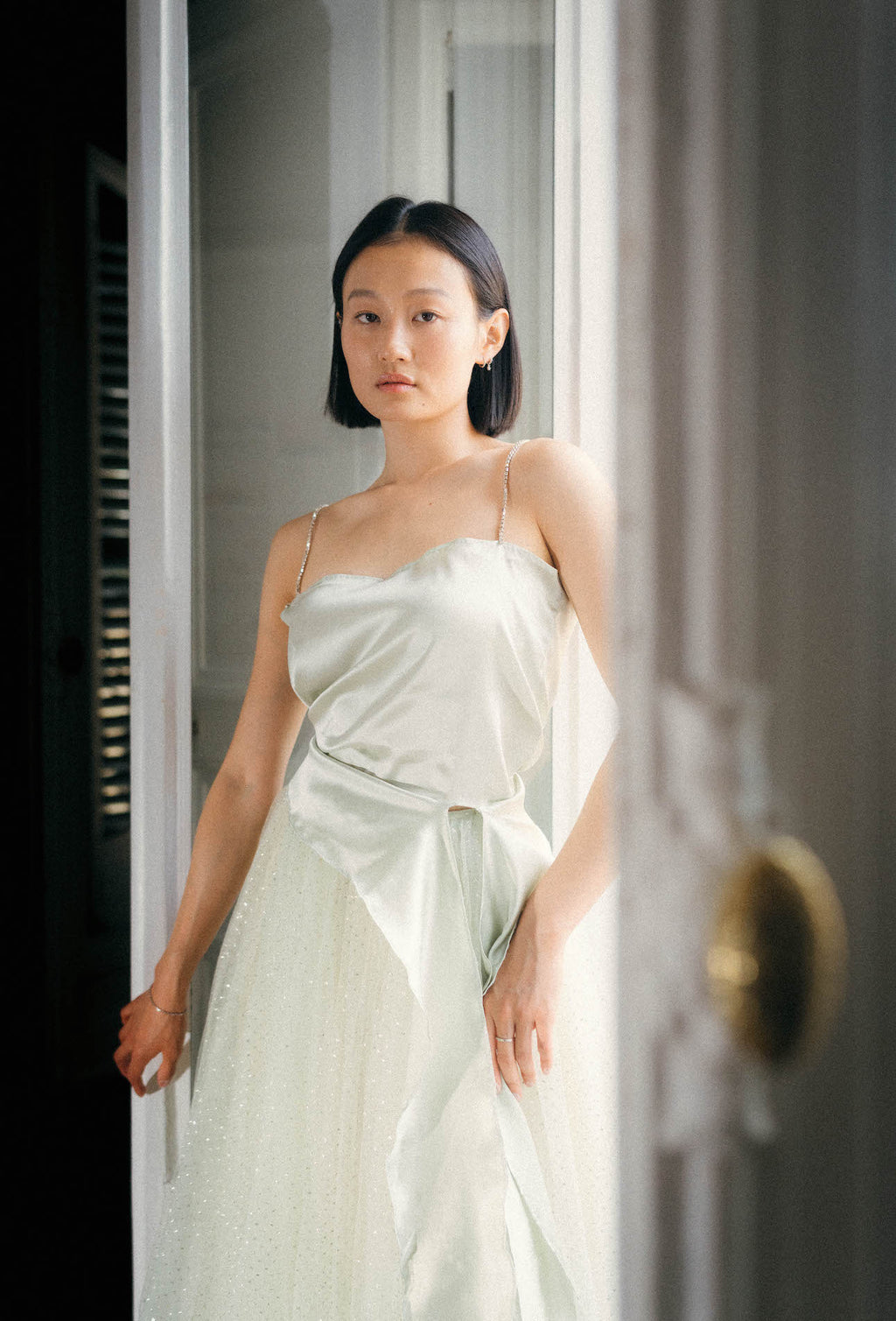 JADE SILK TOP