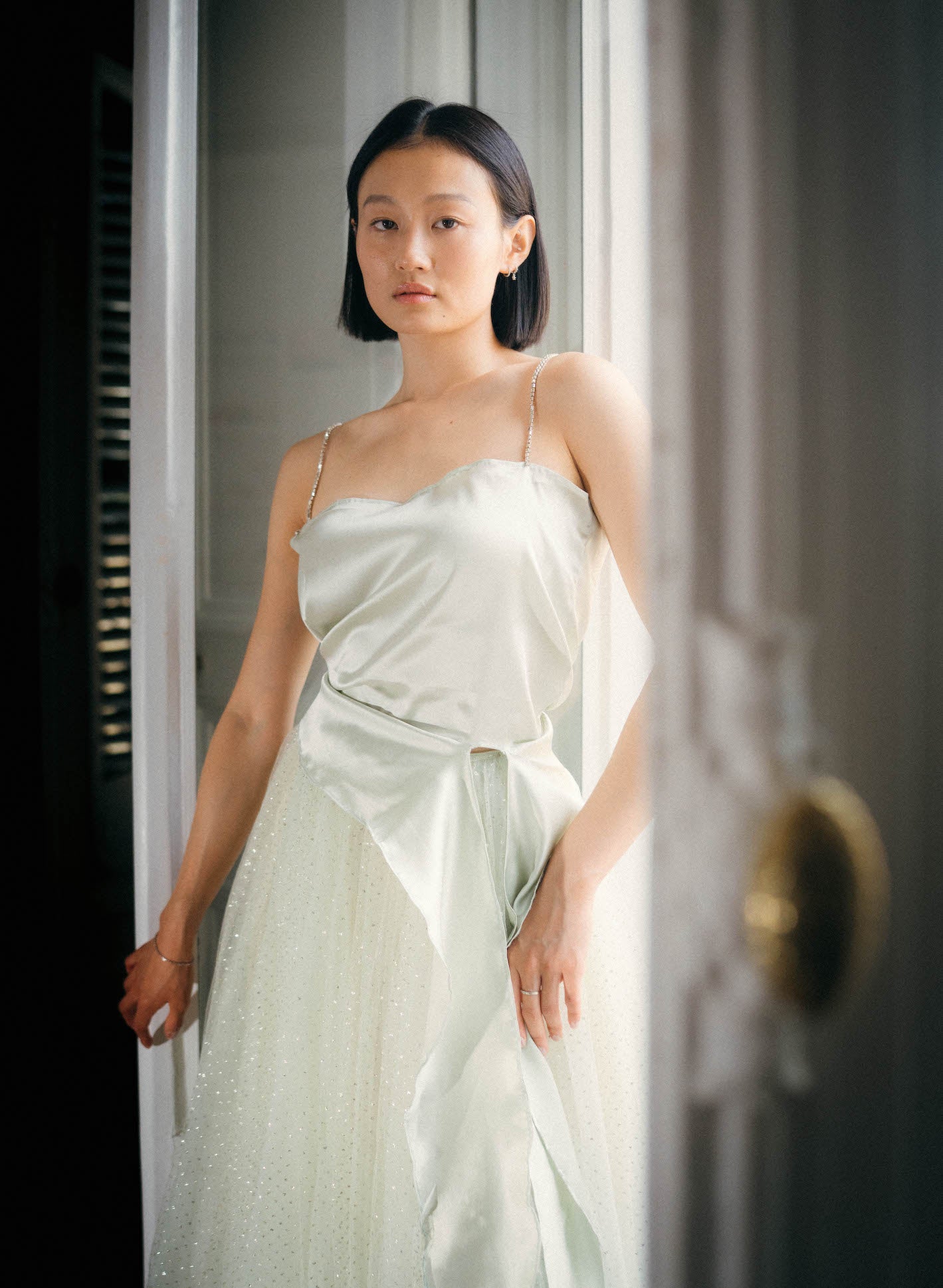 JADE SILK TOP