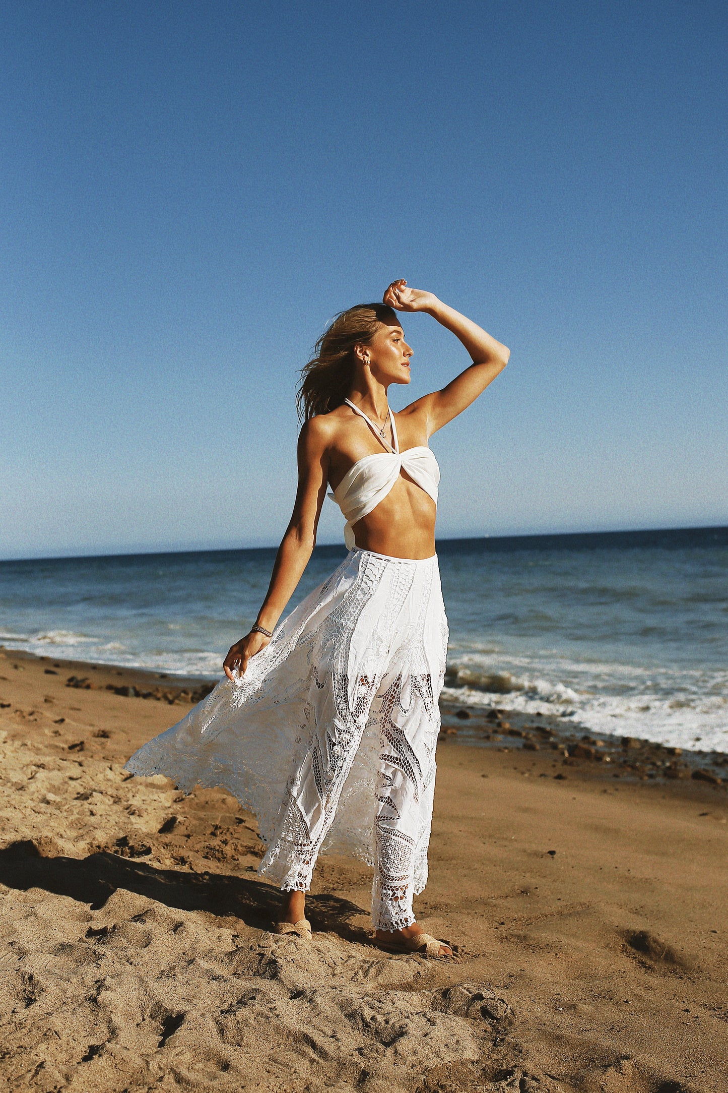 MILKY-WAY CROCHET SKIRT