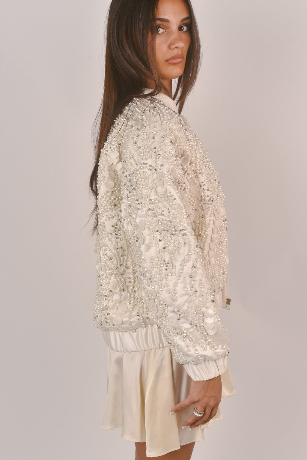 PEARL BOMBER JACKET