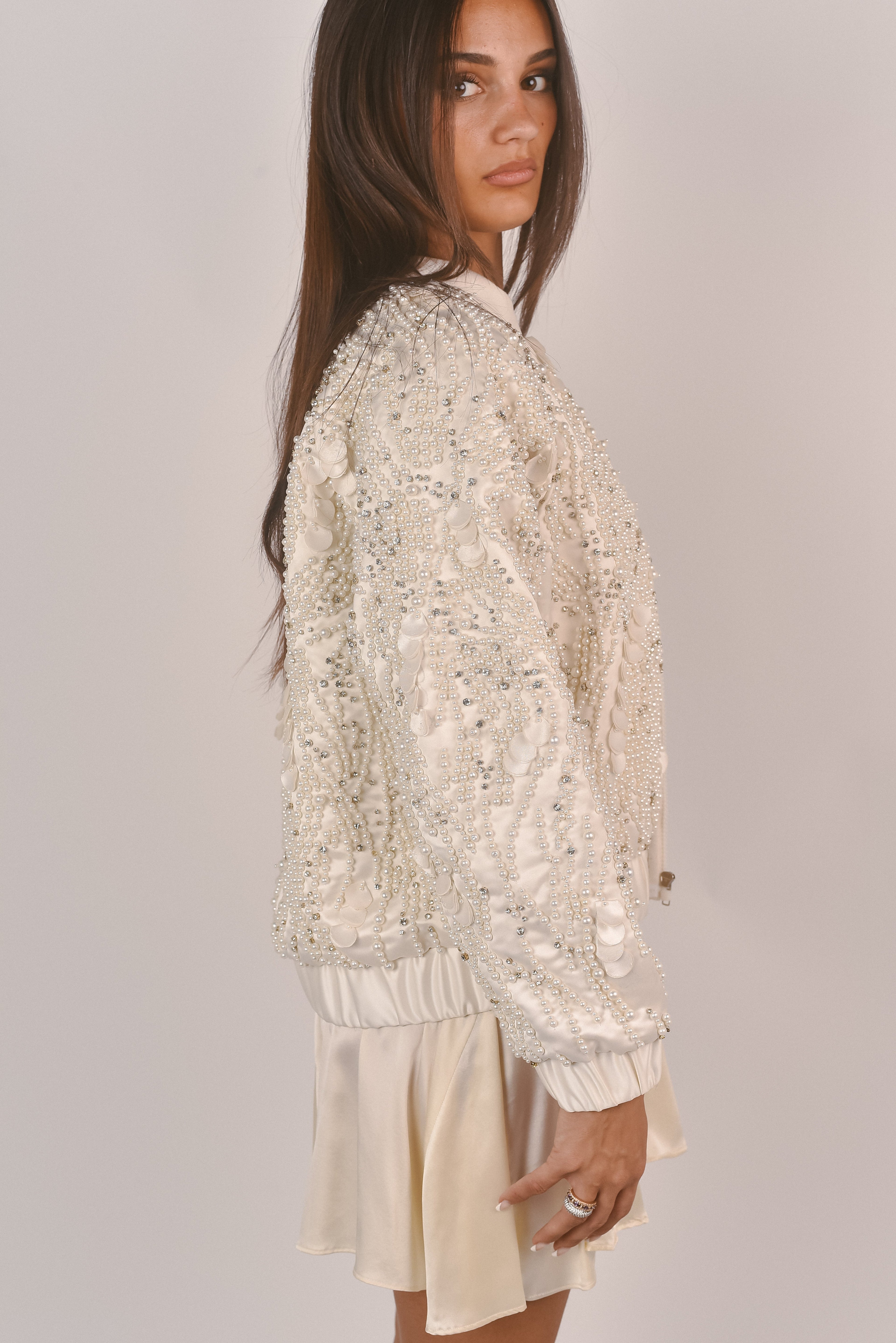 PEARL BOMBER JACKET