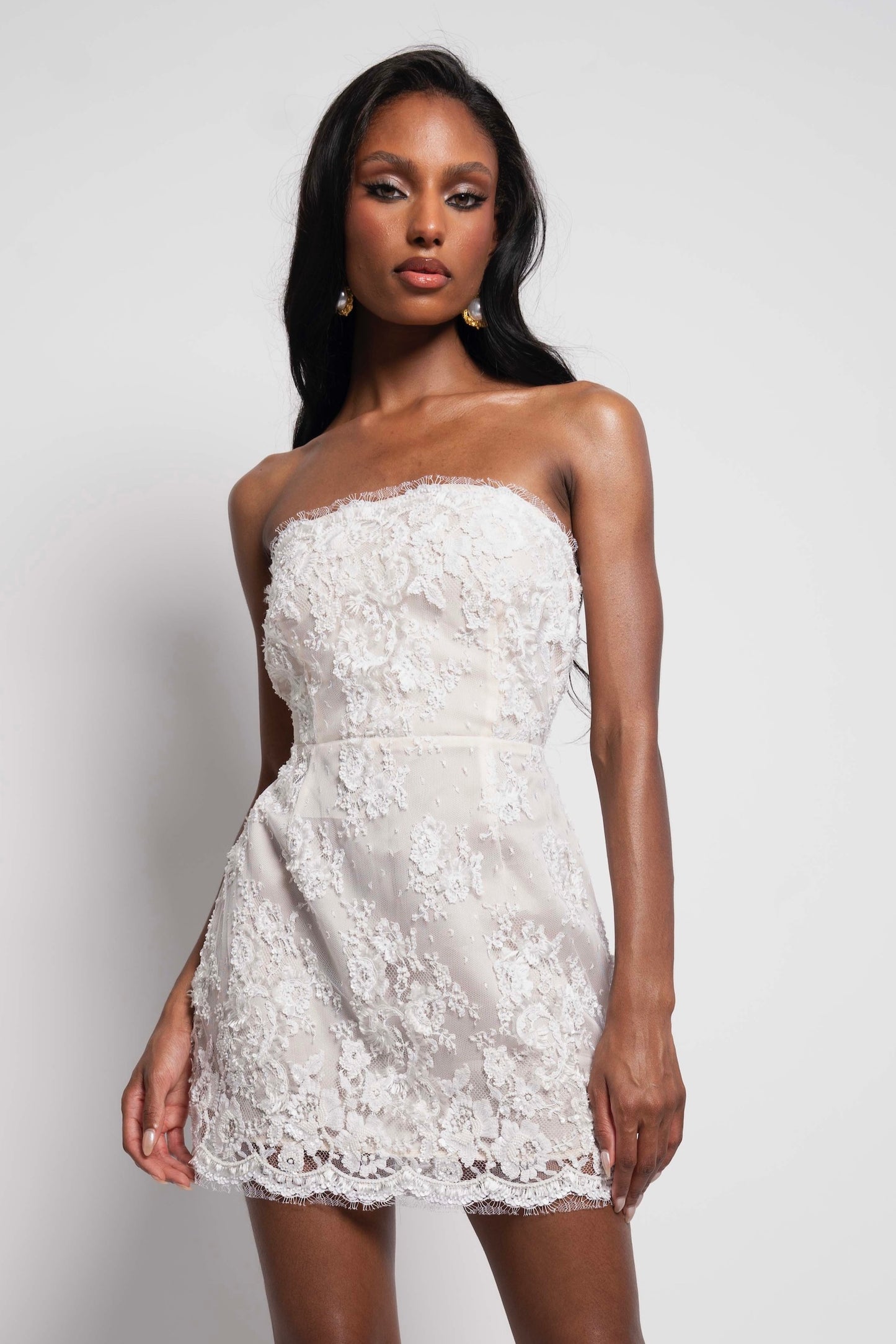 BEADED LACE DRESS SALE