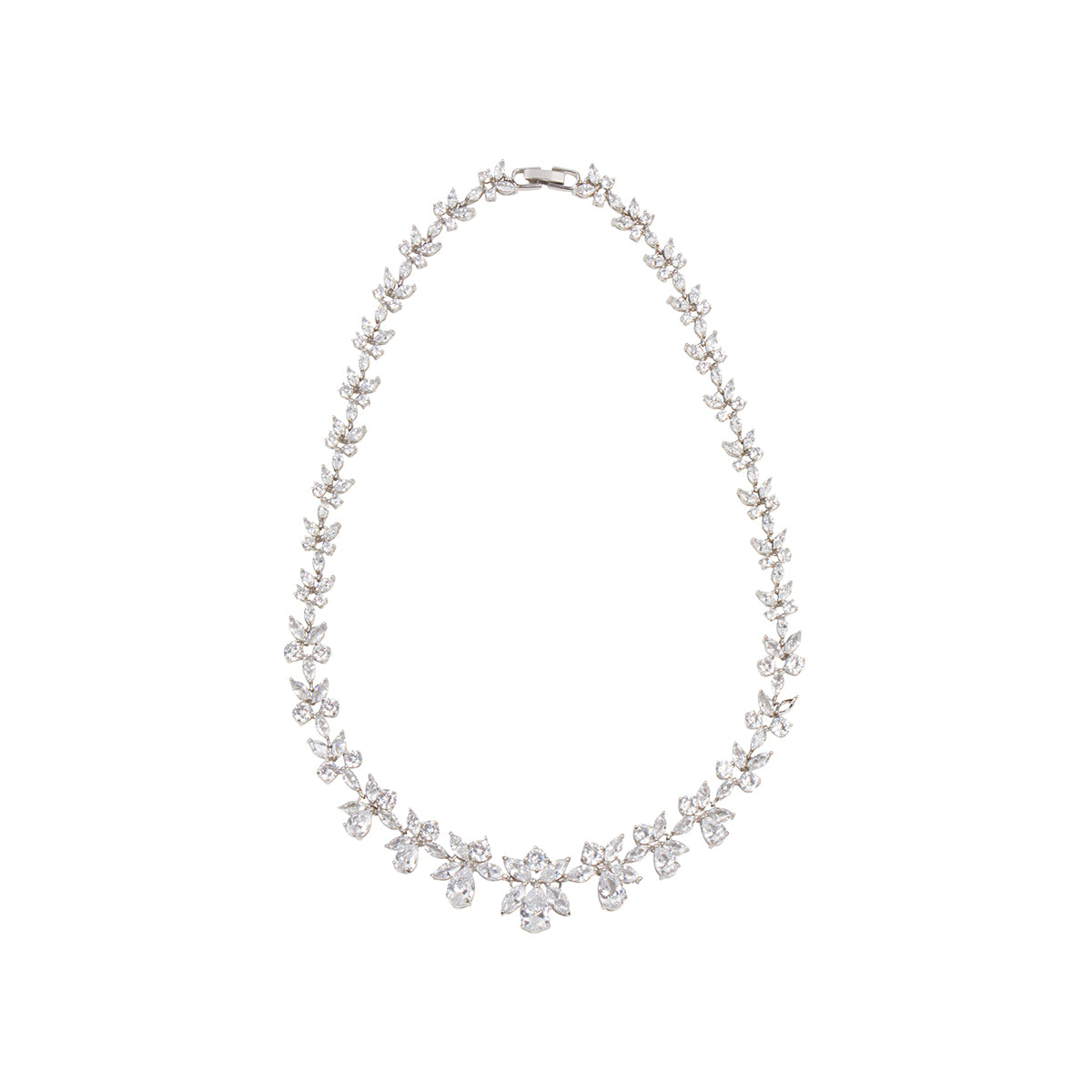 HEPBURN NECKLACE - SILVER - Lurelly