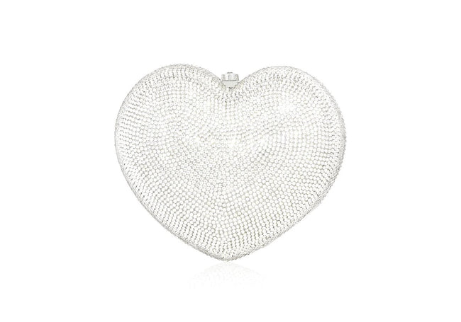 AMOUR CRYSTAL CLUTCH (SILVER) - Lurelly