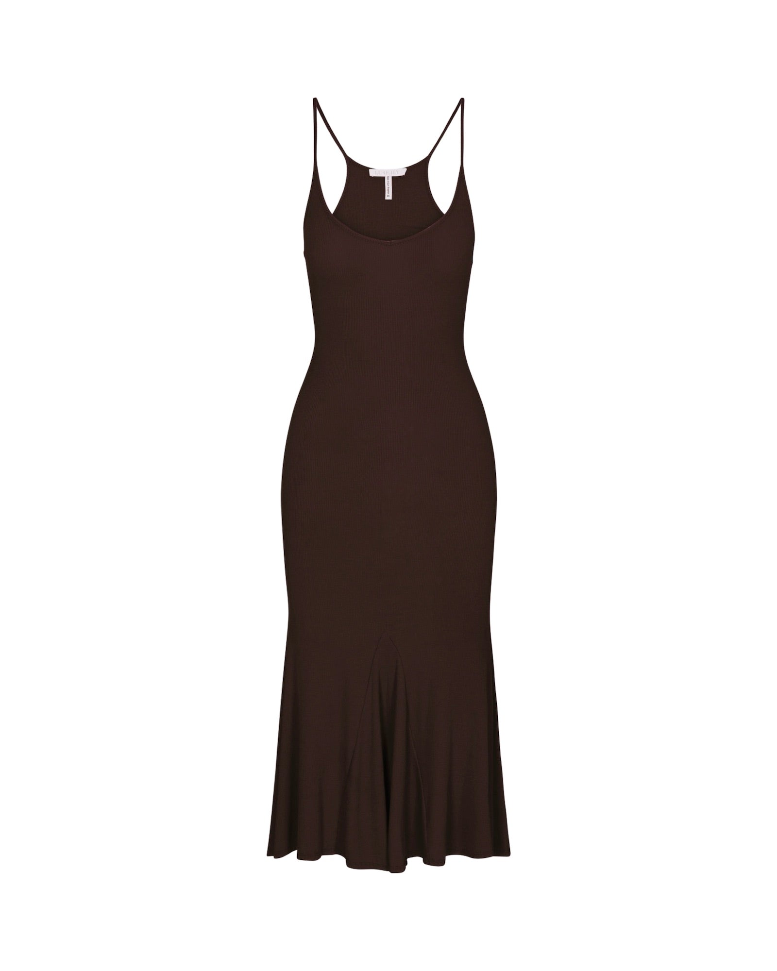 MIDI MAXI DRESS (BLACK) - Lurelly