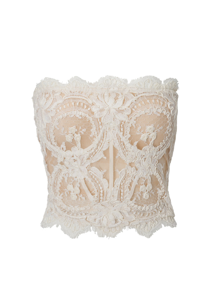 FRENCH LACE CORSET - Lurelly