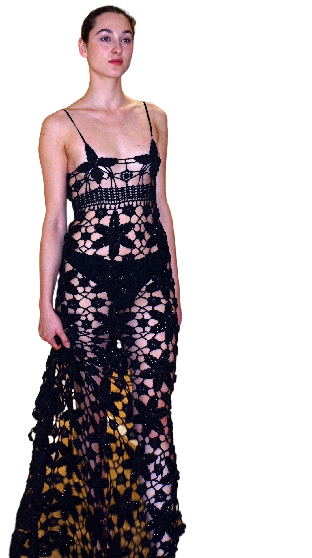 STARLIGHT CROCHET GOWN