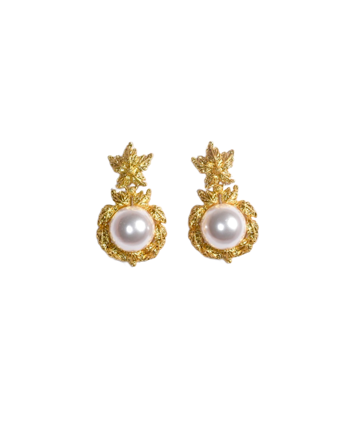 DIANA PENDANT EARRING - GOLD - Lurelly