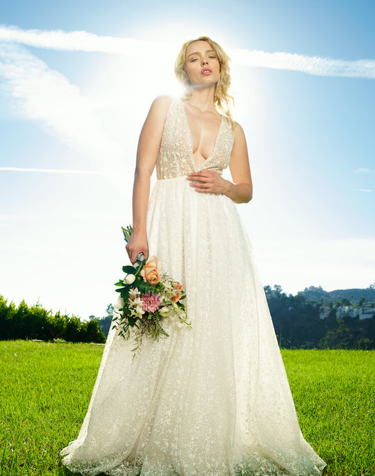 SHIMMER BRIDAL GOWN SALE