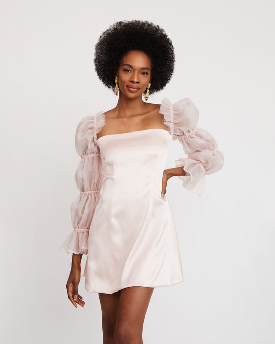 Cloud Silk Dress - Pink