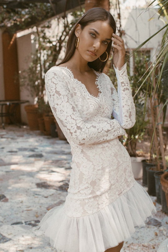 VELA LACE TULLE DRESS